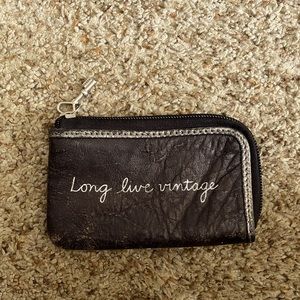 Fossil Distressed Coin Purse Wallet